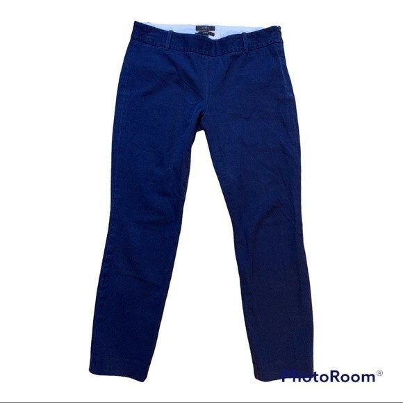 J Crew Minnie pant in stretch twill Size 2 Black - Picture 1 of 4